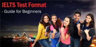 IELTS Test Format - speaking, listening, reading & writing