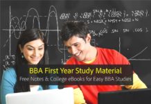 BBA First year Notes, eBooks PDF Download