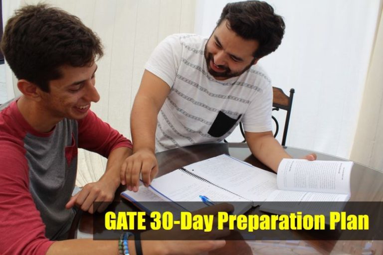 Prepare for GATE in ONE Month without Coaching & CRACK it - 10 Point ...