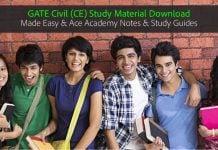 GATE CE Civil Engg. Made Easy Ace Academy Notes and eBooks Download