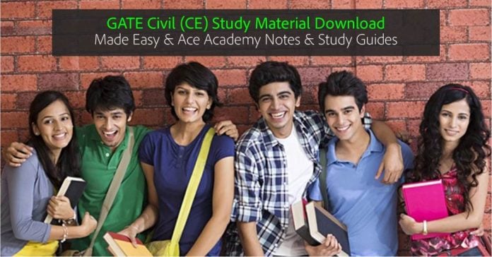 GATE CE Civil Engg. Made Easy Ace Academy Notes and eBooks Download