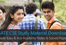 GATE CS Computer Science Made Easy Ace Academy Notes and eBooks Download