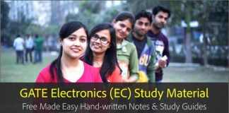 GATE ECE (Electronics) Made Easy PDF Hand Written Notes, Books – Free Direct Download GATE EC Electronics Made Easy Notes and eBooks Download