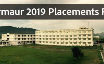 IIM Sirmaur 2019 Placement Report Data Highest and Avg CTC