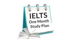 IELTS one month study plan