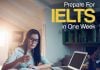 IELTS one week study plan
