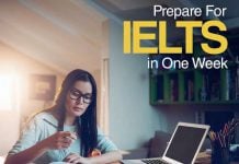 IELTS one week study plan