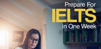 IELTS one week study plan