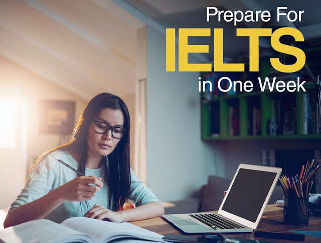 IELTS one week study plan