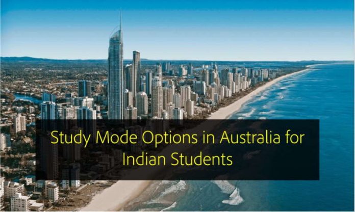 Study Mode Options in Australia for Indian Students