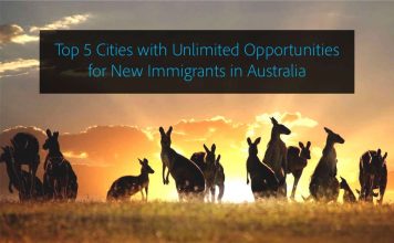 Top Five Cities with Unlimited Opportunities for New Immigrants in Australia