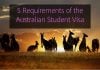 5-requirements-of-the-Australian-Student-Visa