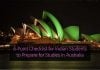 6-Point Checklist for Indian Students to Prepare for Studies in Australia