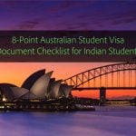 8 point australia student visa document checklist for indian students