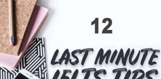 last minute IELTS LRW tips for 7-8 band score